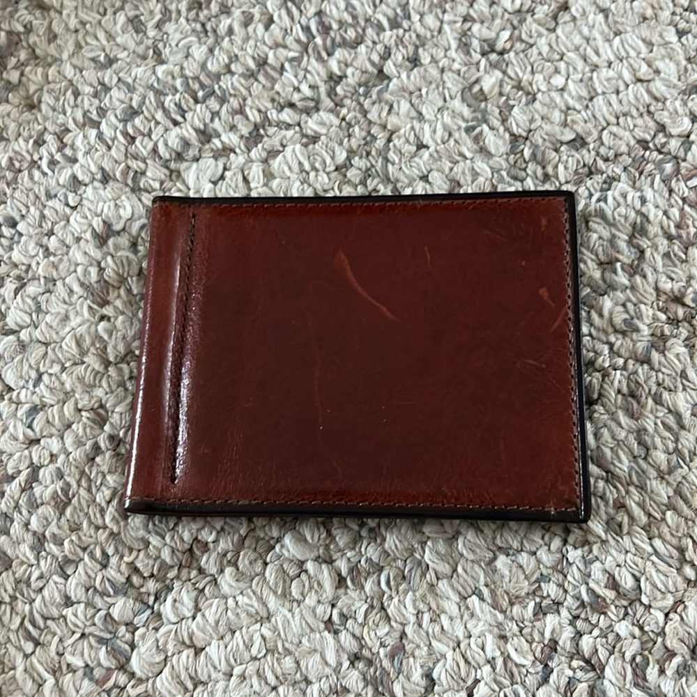 Brown bosca wallet
